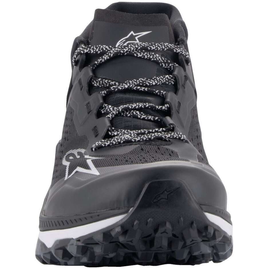Chaussures Moto Alpinestars META XR V2 Noir Blanc Gris Foncé