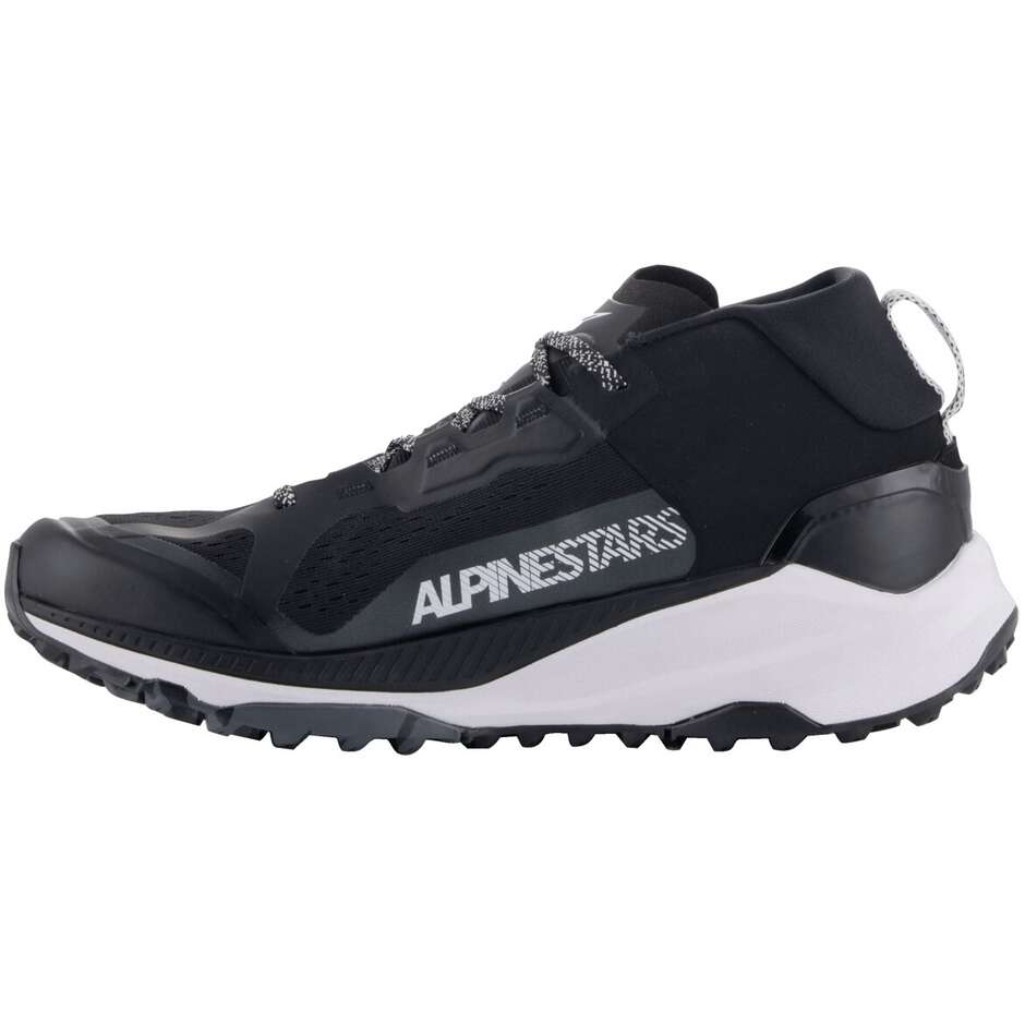 Chaussures Moto Alpinestars META XR V2 Noir Blanc Gris Foncé