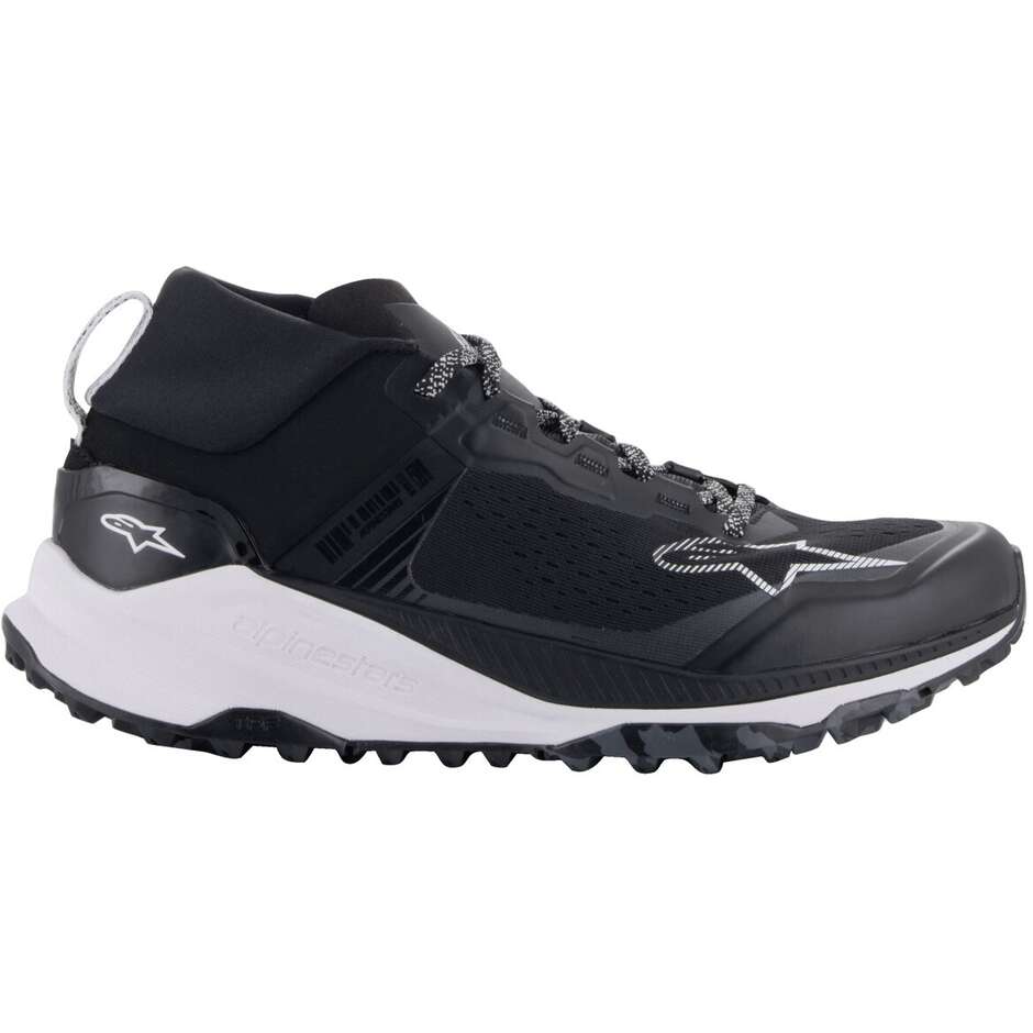Chaussures Moto Alpinestars META XR V2 Noir Blanc Gris Foncé