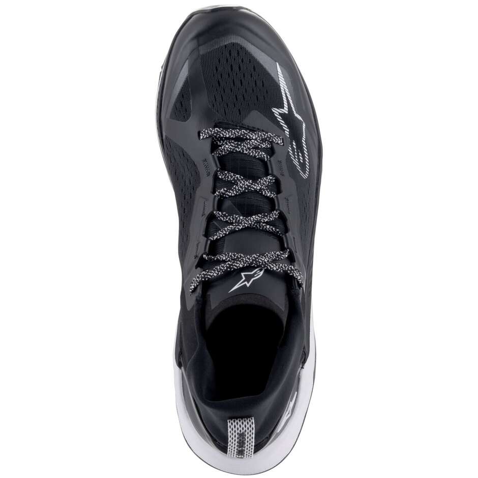 Chaussures Moto Alpinestars META XR V2 Noir Blanc Gris Foncé