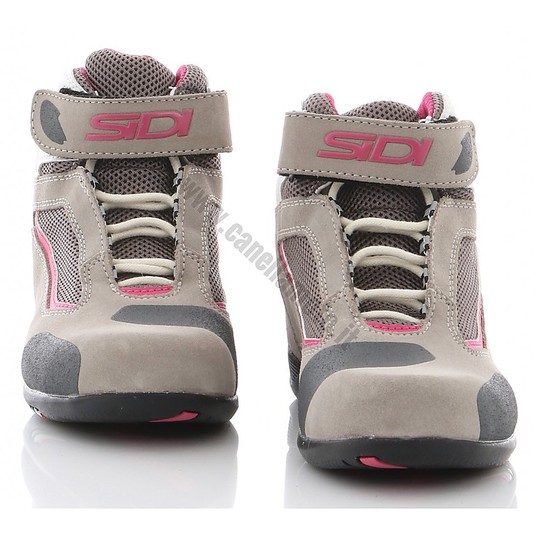 Chaussures Moto Femme Sidi Gas Lady Gris Rose