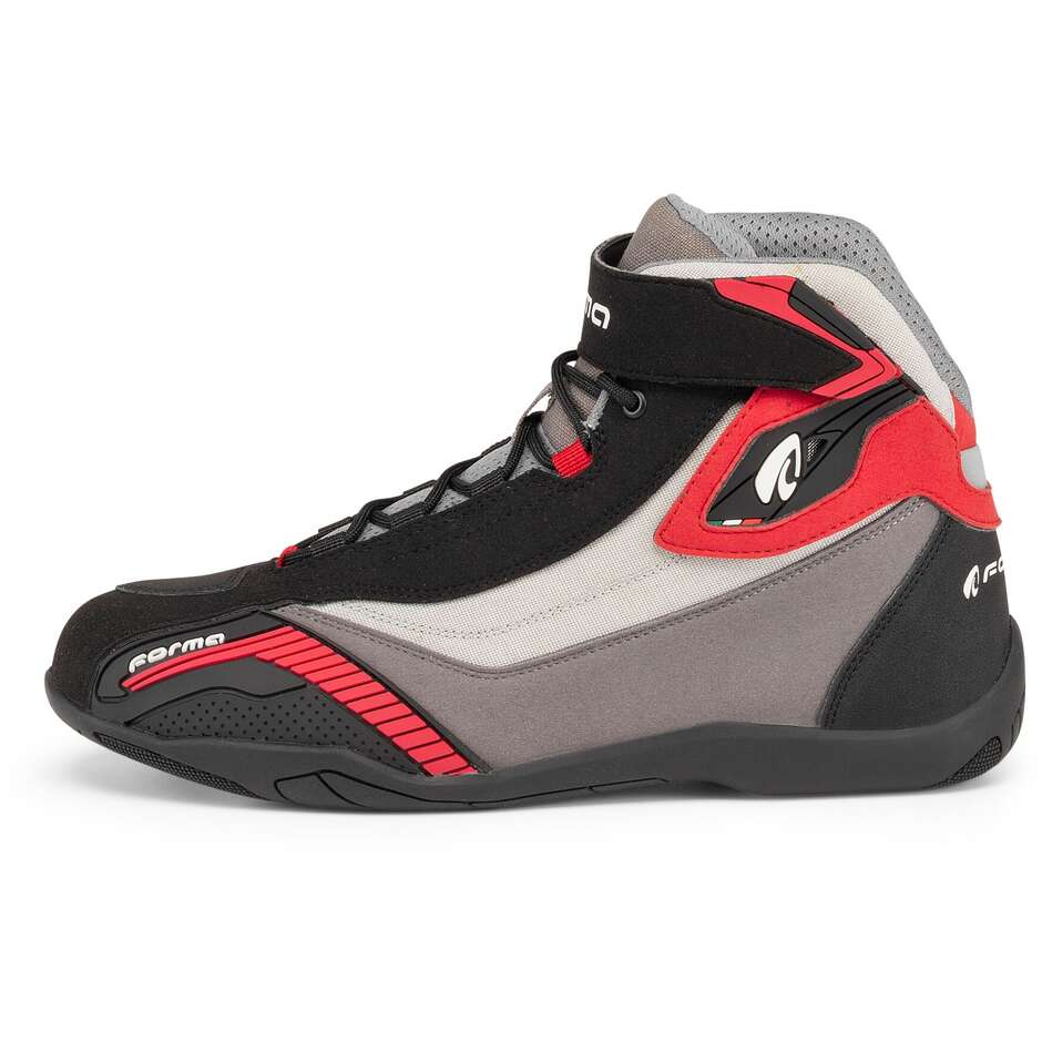Chaussures Moto Forma GENESIS Noir Gris Bordeaux