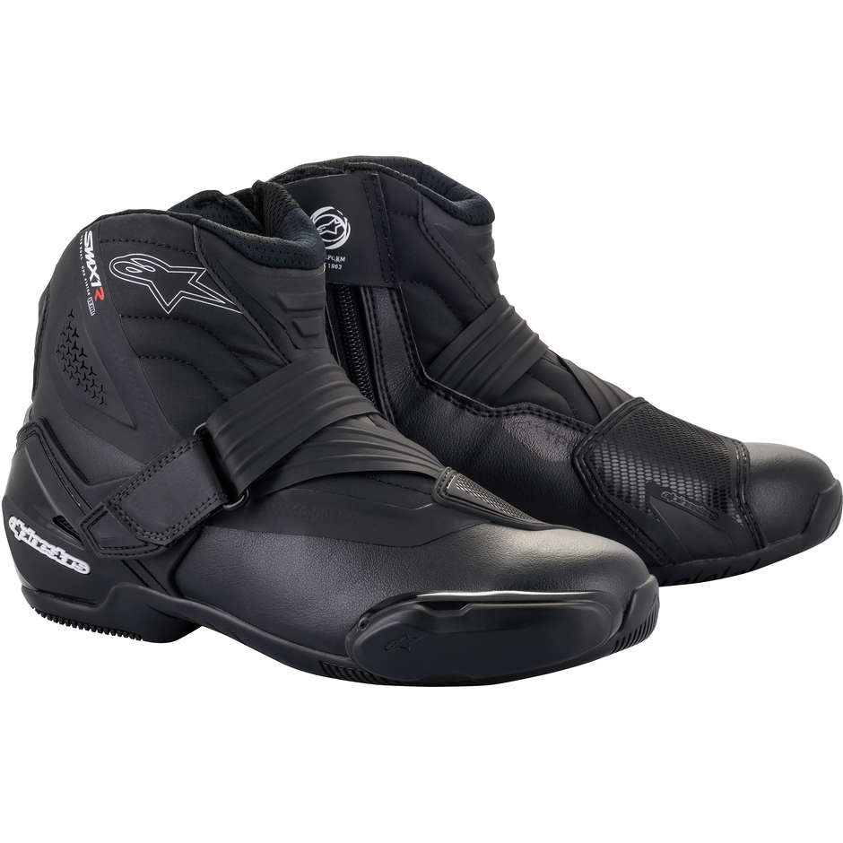 Chaussures Moto Techniques Alpinestars SMX-1 R V2 Noir
