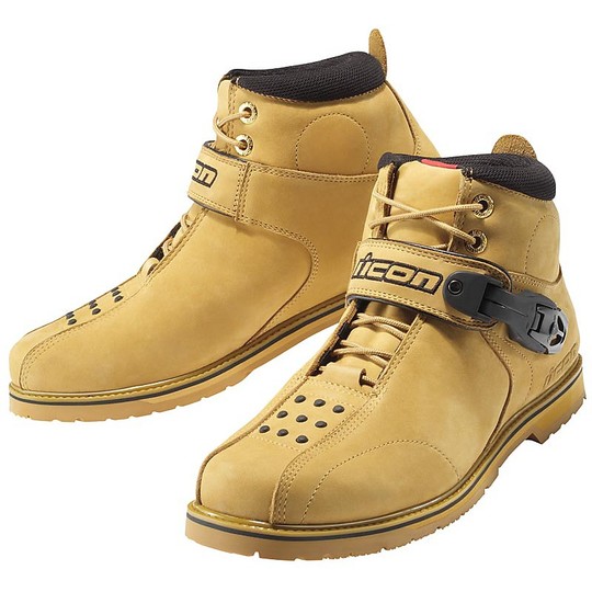 Chaussures Moto Techniques Icon Model Superduty 4 Wheat