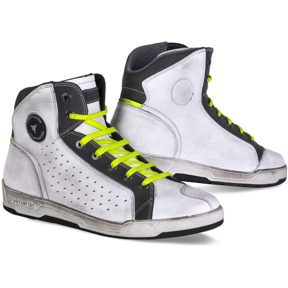 Chaussures Street Sporty Stylmartin SECTOR Blanc