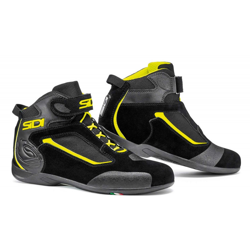 Chaussures Techniques Sports Sports Sidi Gas Black Yellow Fluo