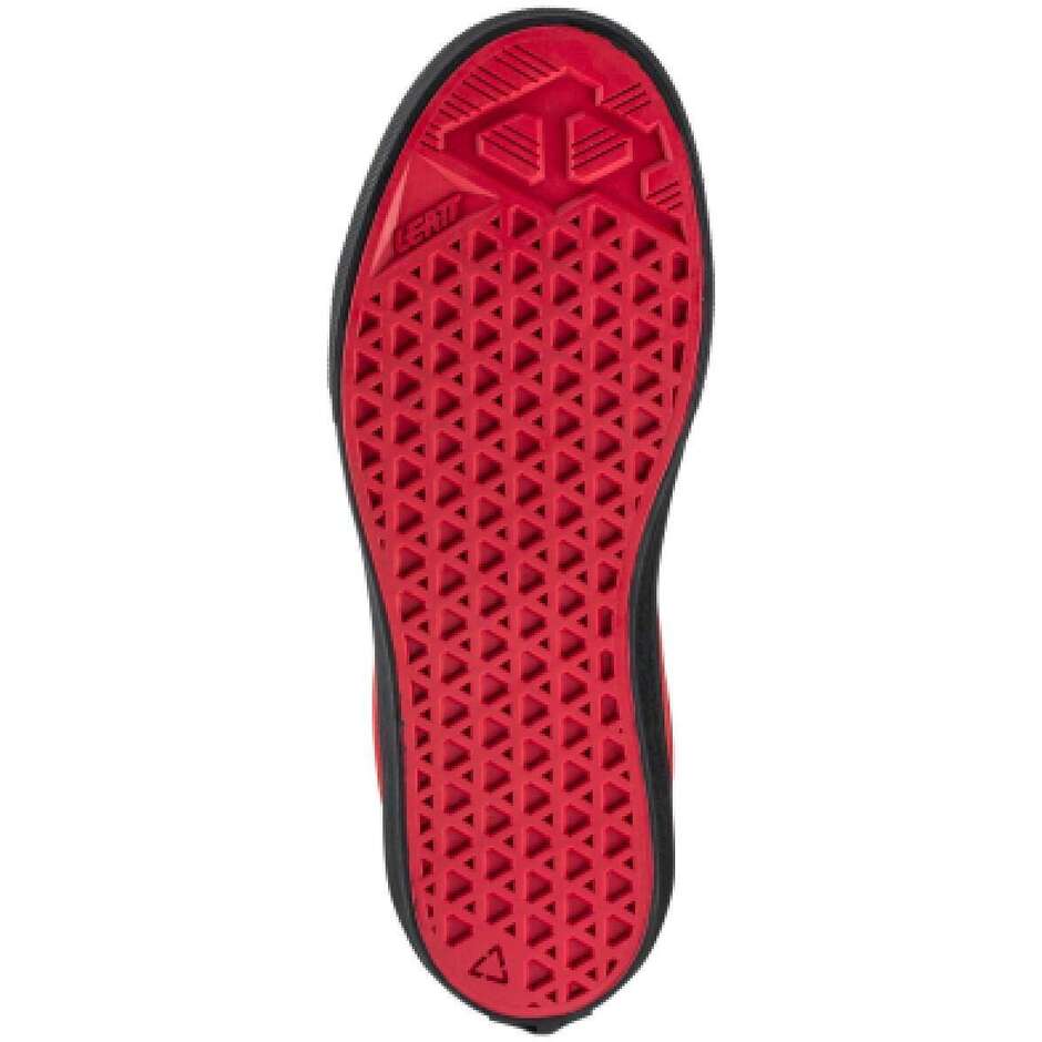 Chaussures VTT Leatt 1.0 FLAT Rouge
