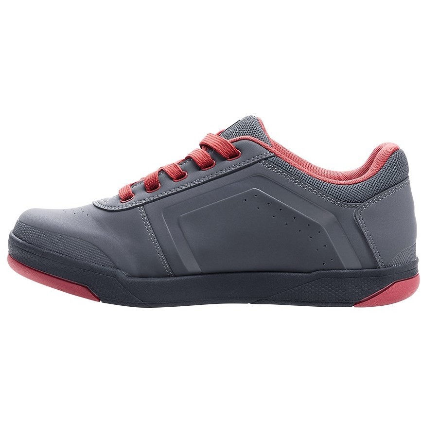 Chaussures VTT Oneal Pinned Flat Pedal V.22 Gris Rouge