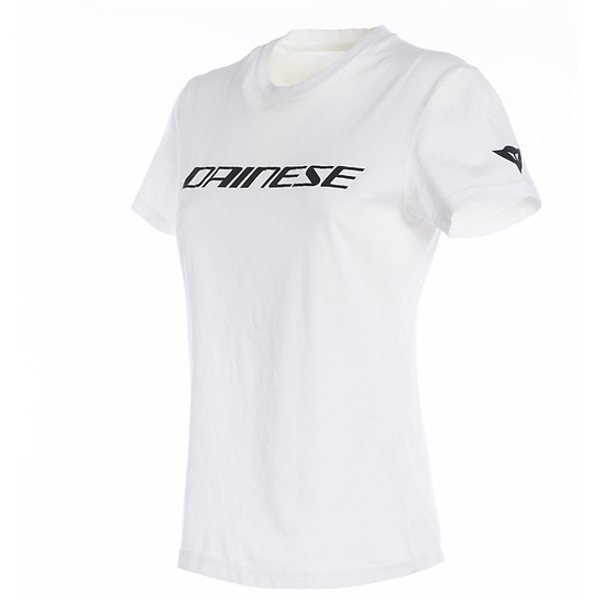 Chemise Femme Dainese Casual T-Shirt DAINESE LADY Blanc Noir