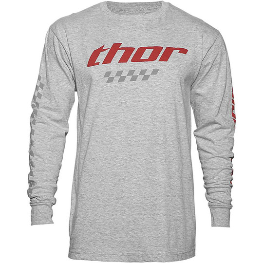 Chemise à manches longues grise Thor Charger