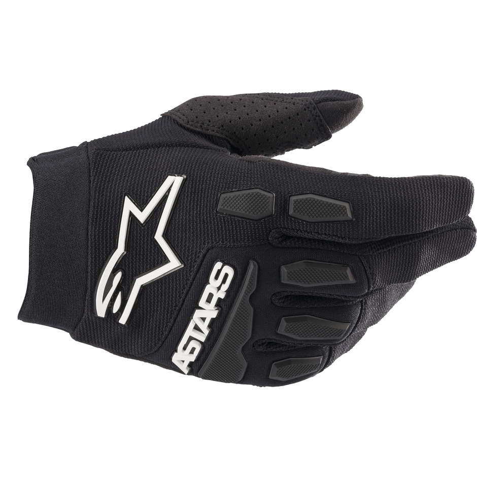 Child Gloves Moto Cross Enduro Alpinestars YOUTH & KIDS FULL BORE Black