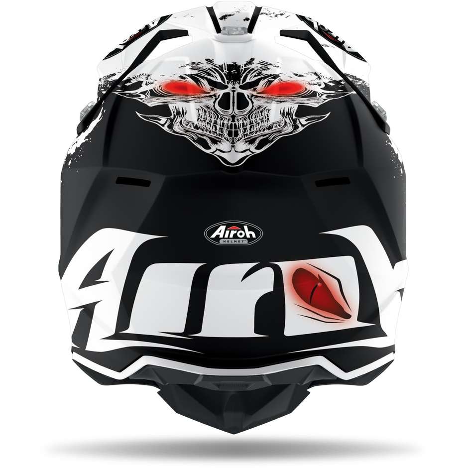 Child Helmet Moto Cross Enduro Airoh WRAAP YOUTH Beast Opaque