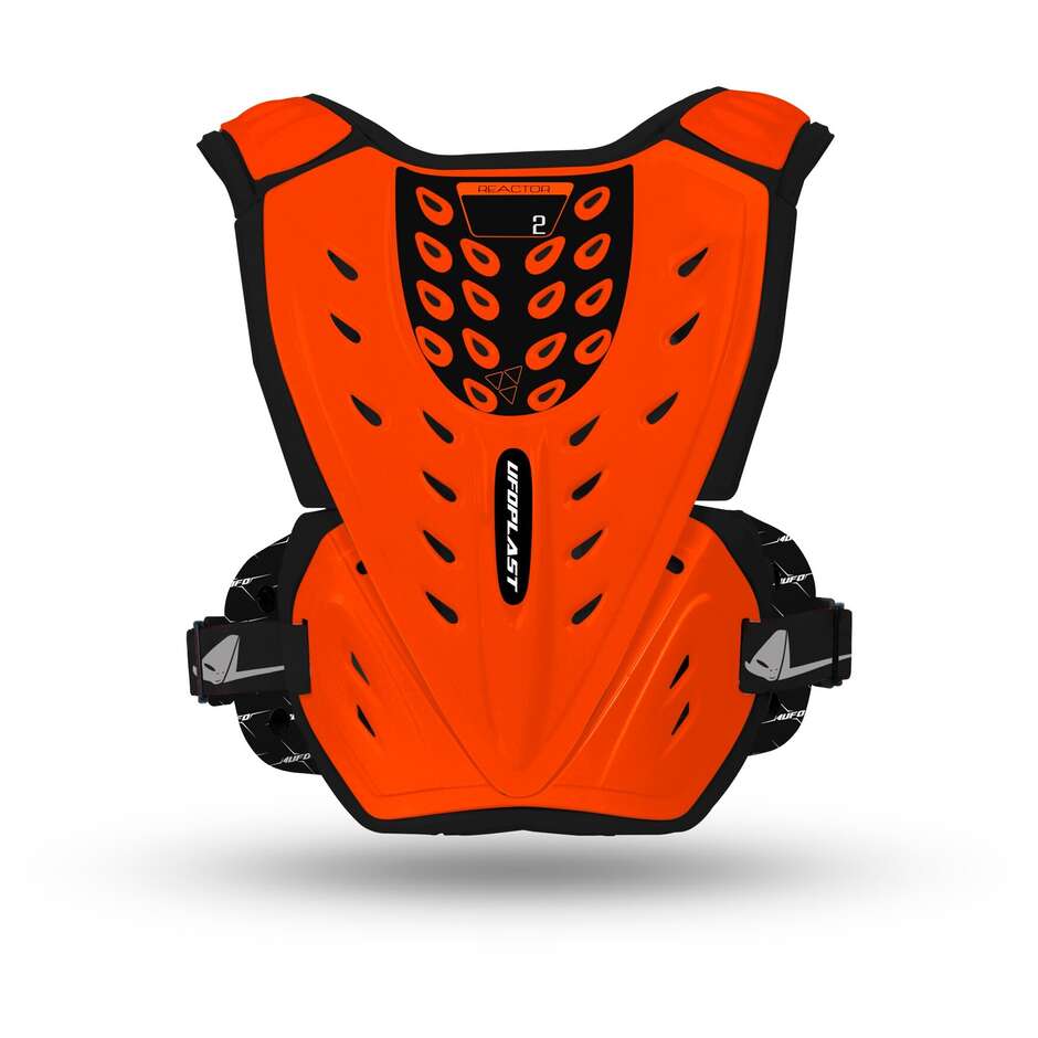 Child Moto Cross Harness Ufo REACTOR Orange Fluo