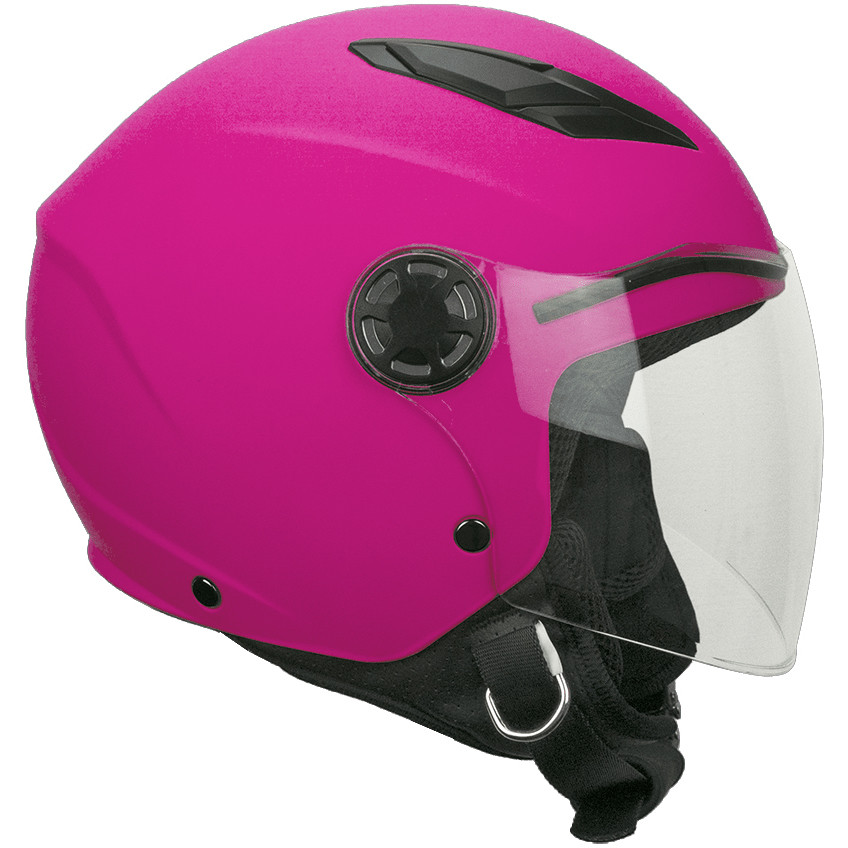 Child's Jet Motorcycle Helmet SKAP 2MH Fun Opaque Fuchsia