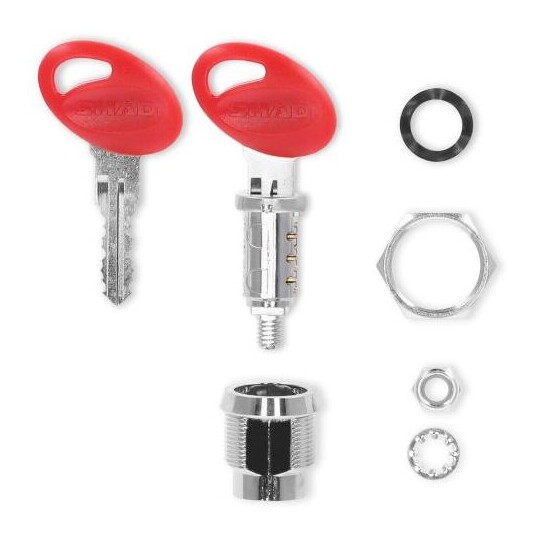 Cilindro Serratura per Bauletti SH26, SH29, SH33, SH34, taglia un