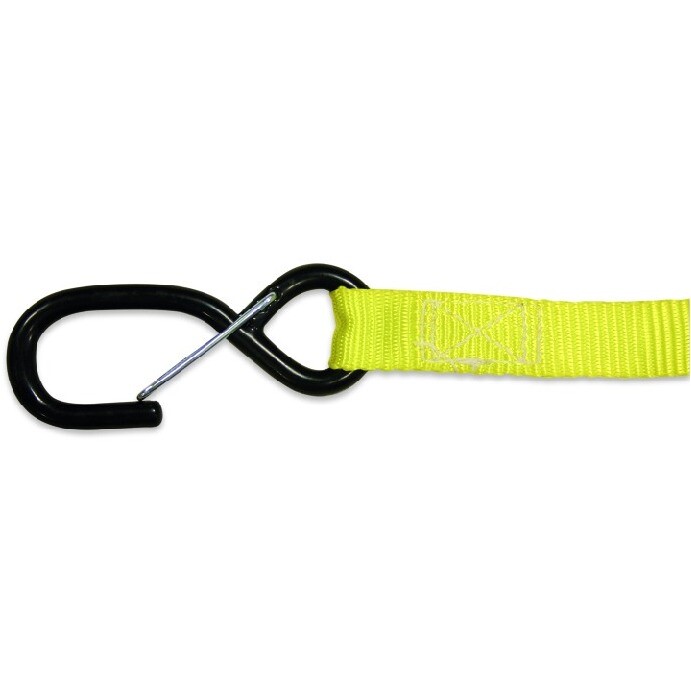 Cinghie Ferma Moto 25mm Giallo taglia unica