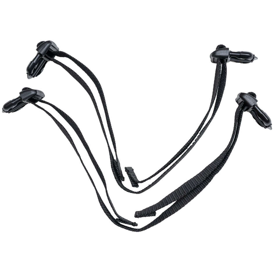 Cinghie Moto per Sella Held Iconic Evo Nero