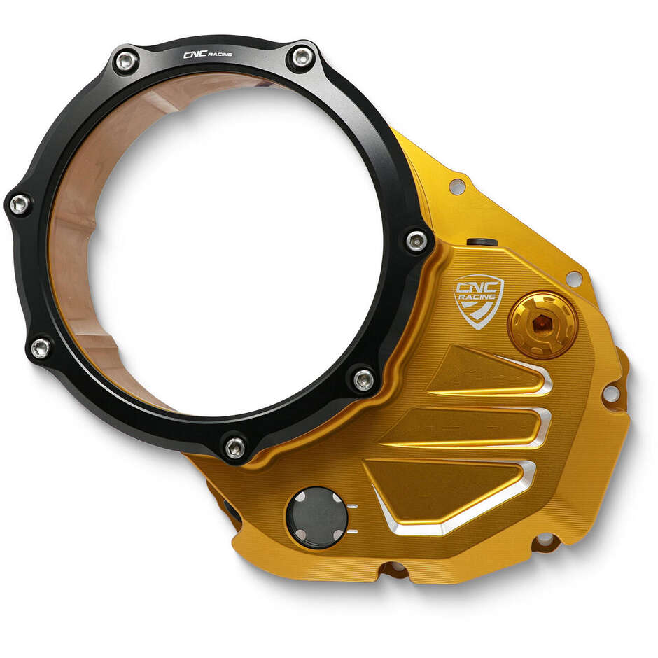 Clear Carter Oil Clutch Ducati BICOLOR CNC Racing Gold Black