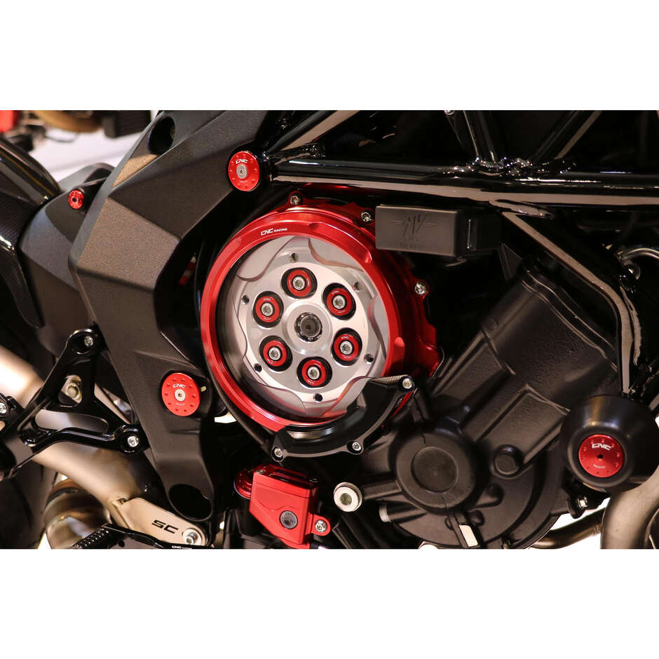 Clear Carter Protection CAP02 for Oil Clutches MV Agusta CNC Racing Black