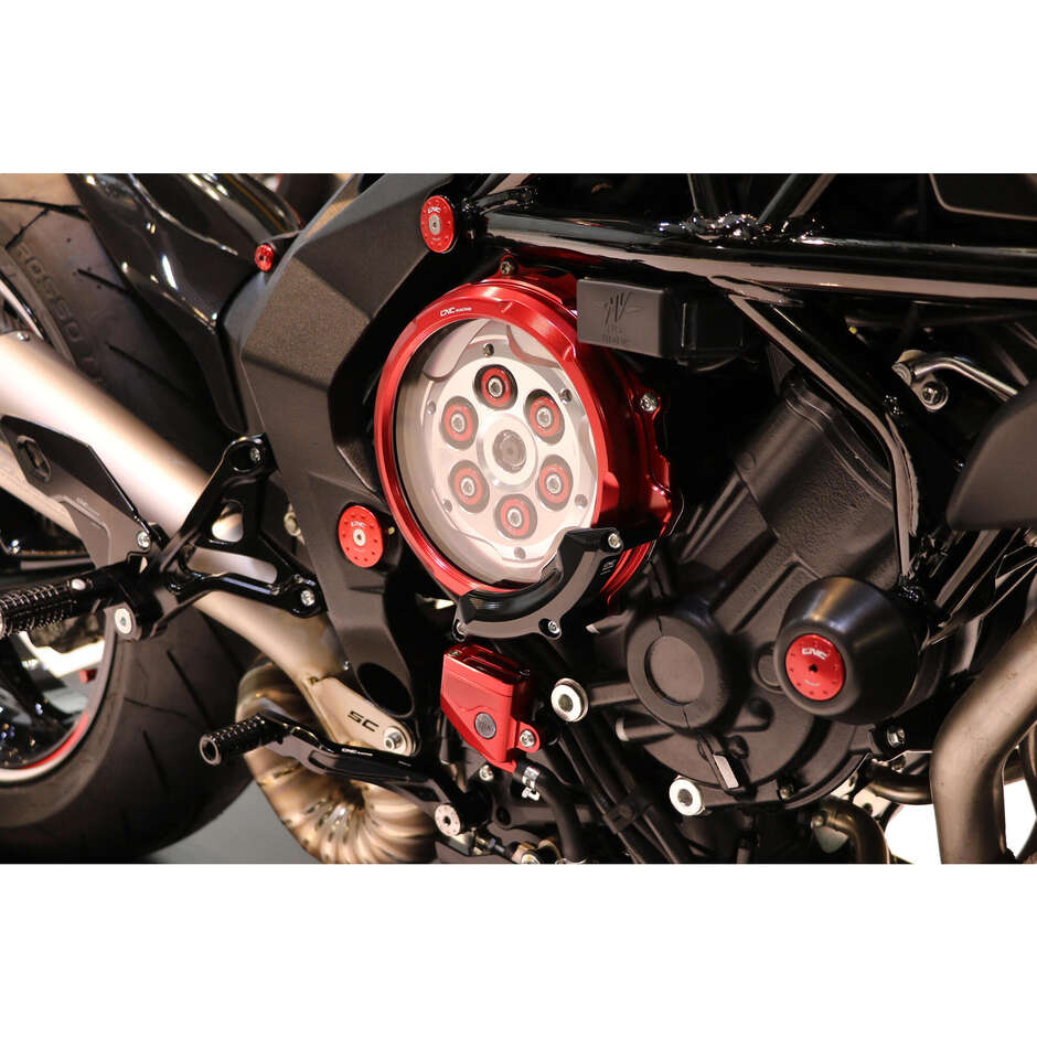 Clear Carter Protection CAP02 for Oil Clutches MV Agusta CNC Racing Black