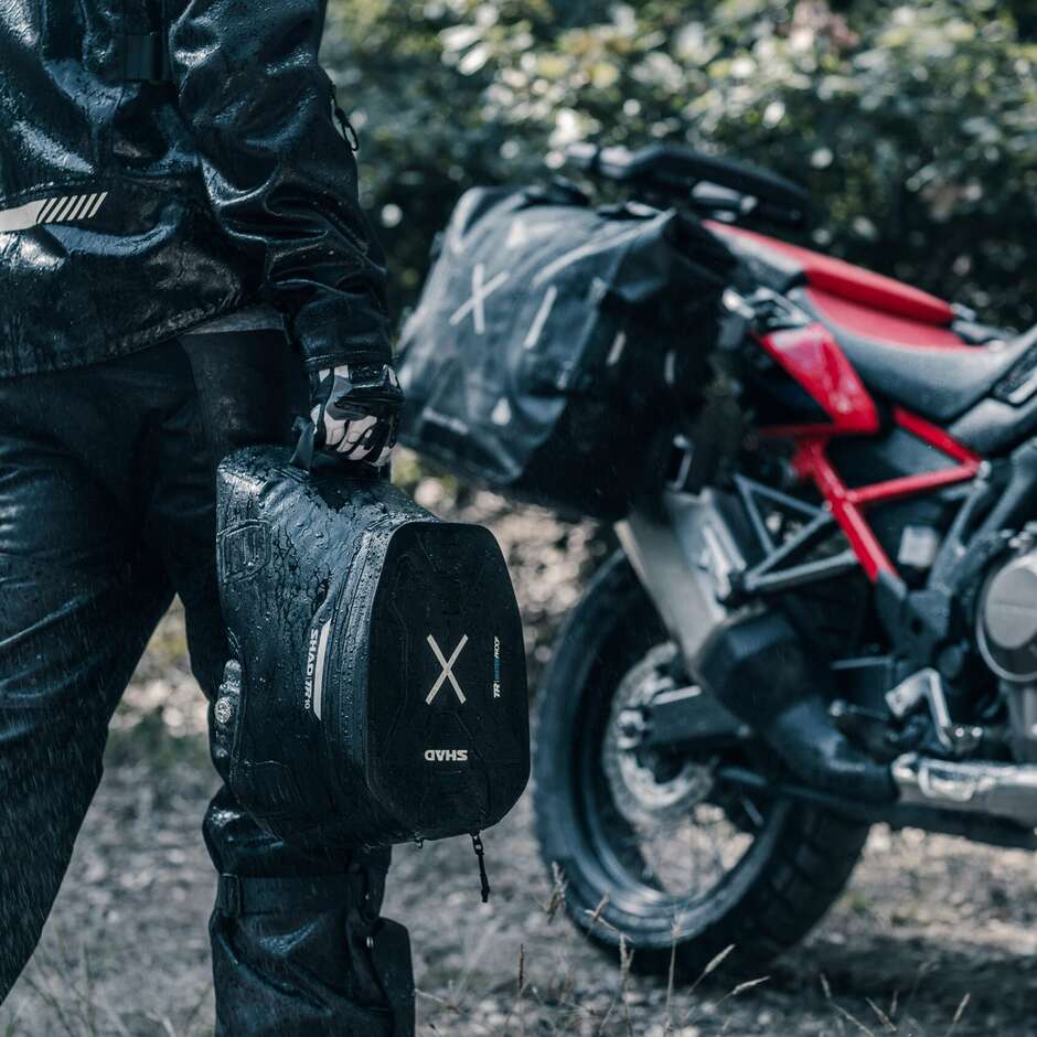 CLICK SYSTEM Sacoche de réservoir de moto Shad TERRA TR10CL 7 litres