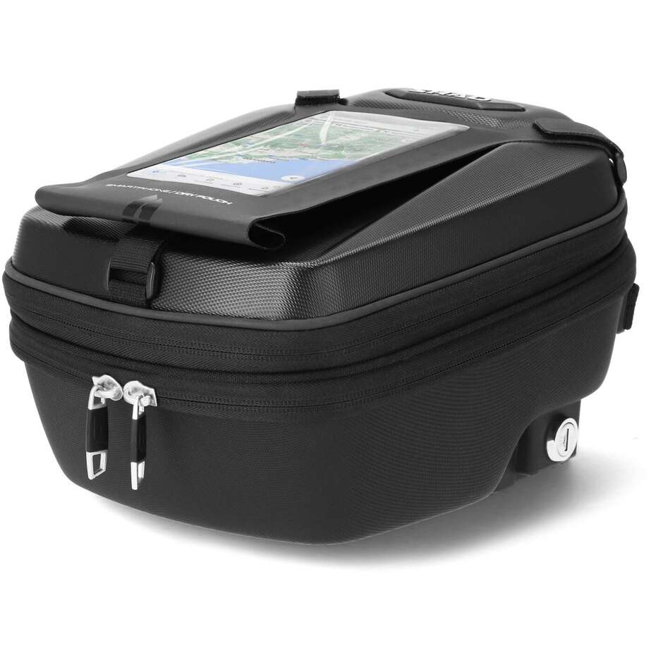CLICK SYSTEM Sacoche de Réservoir Moto Shad E09CL PRO Extensible 5>8 Litres