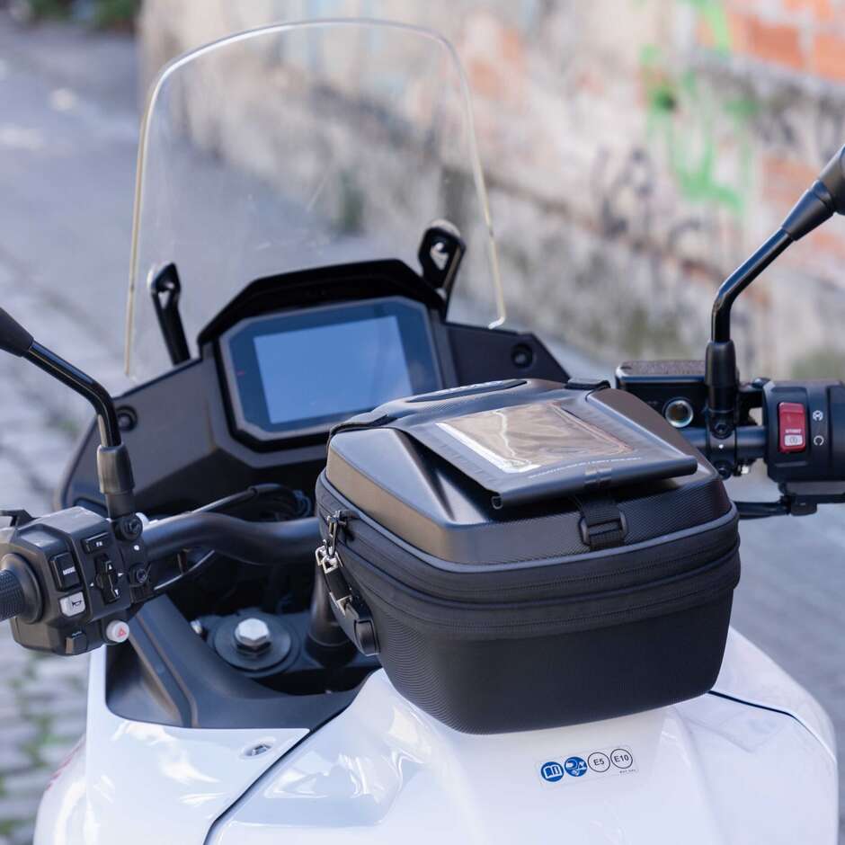 CLICK SYSTEM Sacoche de Réservoir Moto Shad E09CL PRO Extensible 5>8 Litres