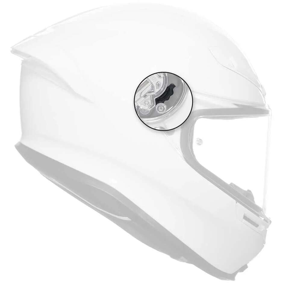 Click System visor mechanism for AGV K6; K6 S; SPORTMODULAR helmets
