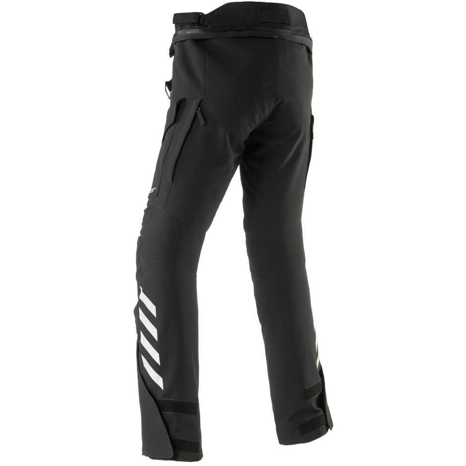 Clover ADV Stoff Motorradhose Schwarz