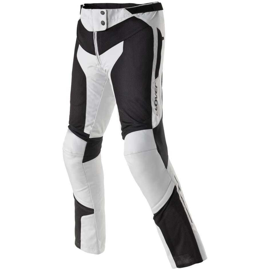 Clover AIRJET 6 Sommer Motorradhose Schwarz Grau