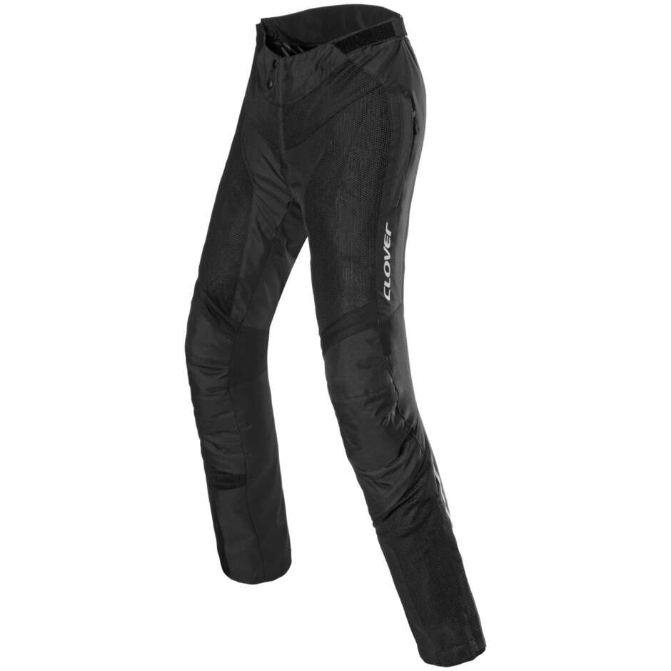 Clover AIRJET LADY Damen Sommer Motorradhose Schwarz