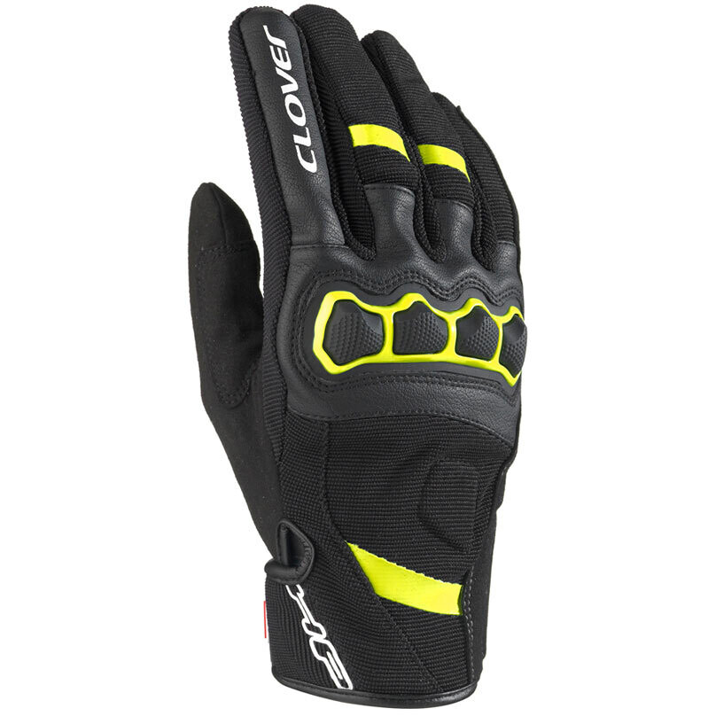Clover AIRTOUCH 2 LADY Women's Summer Motorcycle Gloves Black Yellow