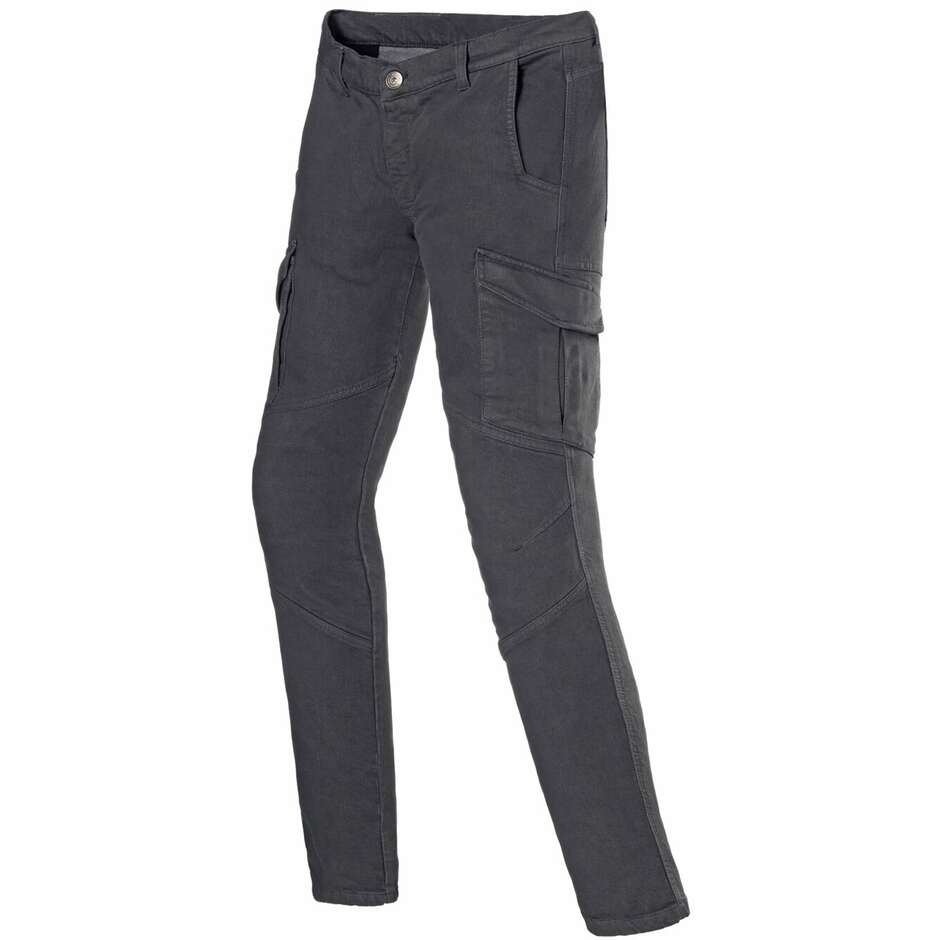 Clover CARGO PRO Anthracite Fabric Motorcycle Pants