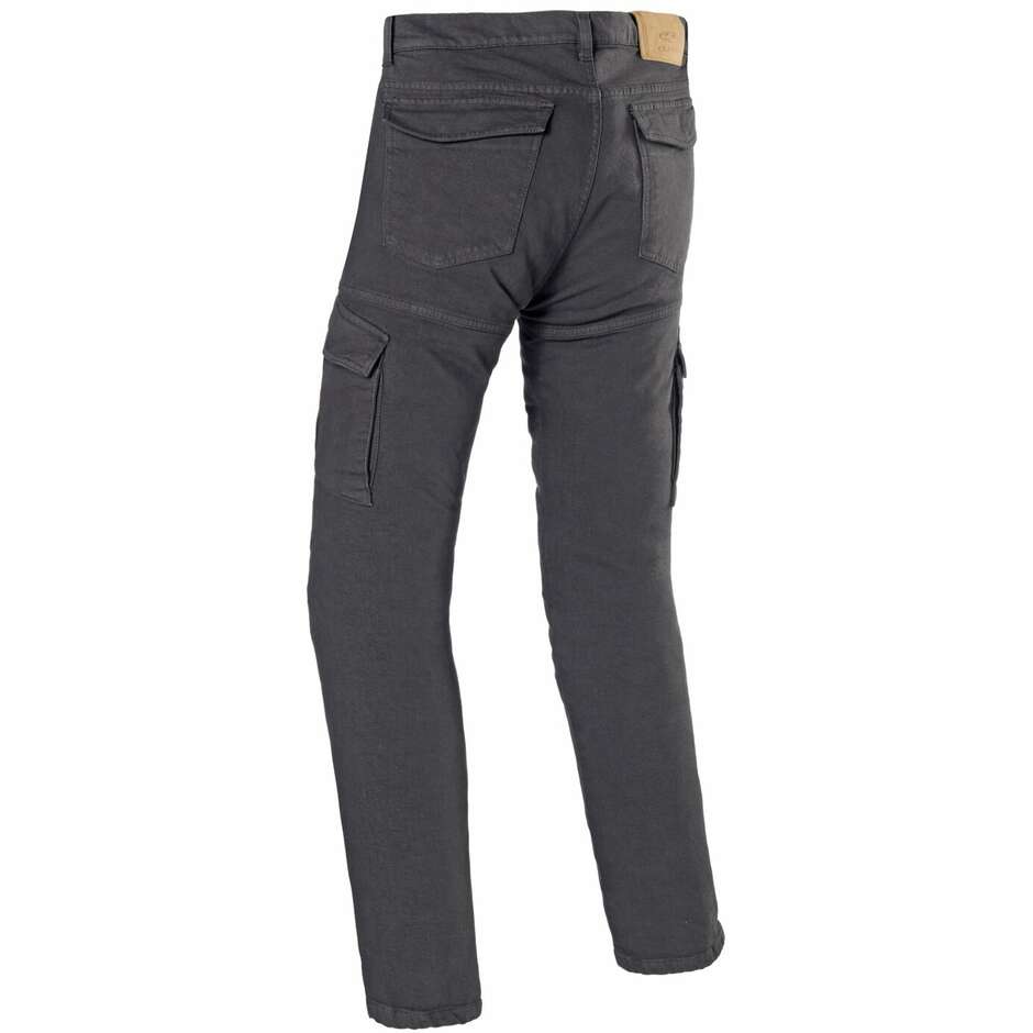 Clover CARGO PRO Anthracite Fabric Motorcycle Pants