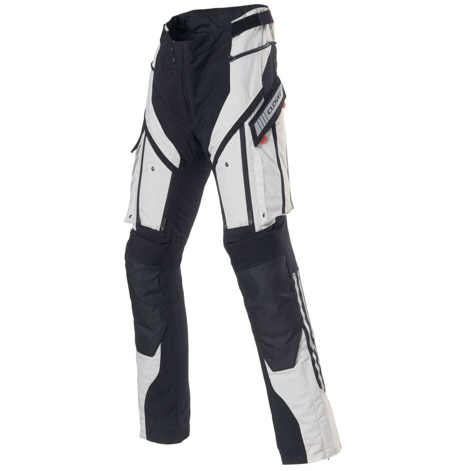 Clover GTS 4 WP LADY Women's Fabric Motorcycle Pants Black Grey