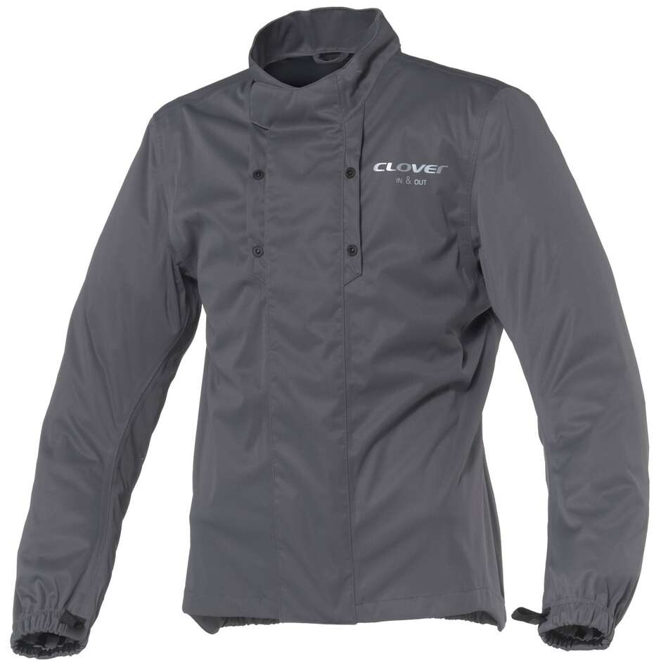 Clover GTS 5 WP Motorcycle Jacket Black Grey