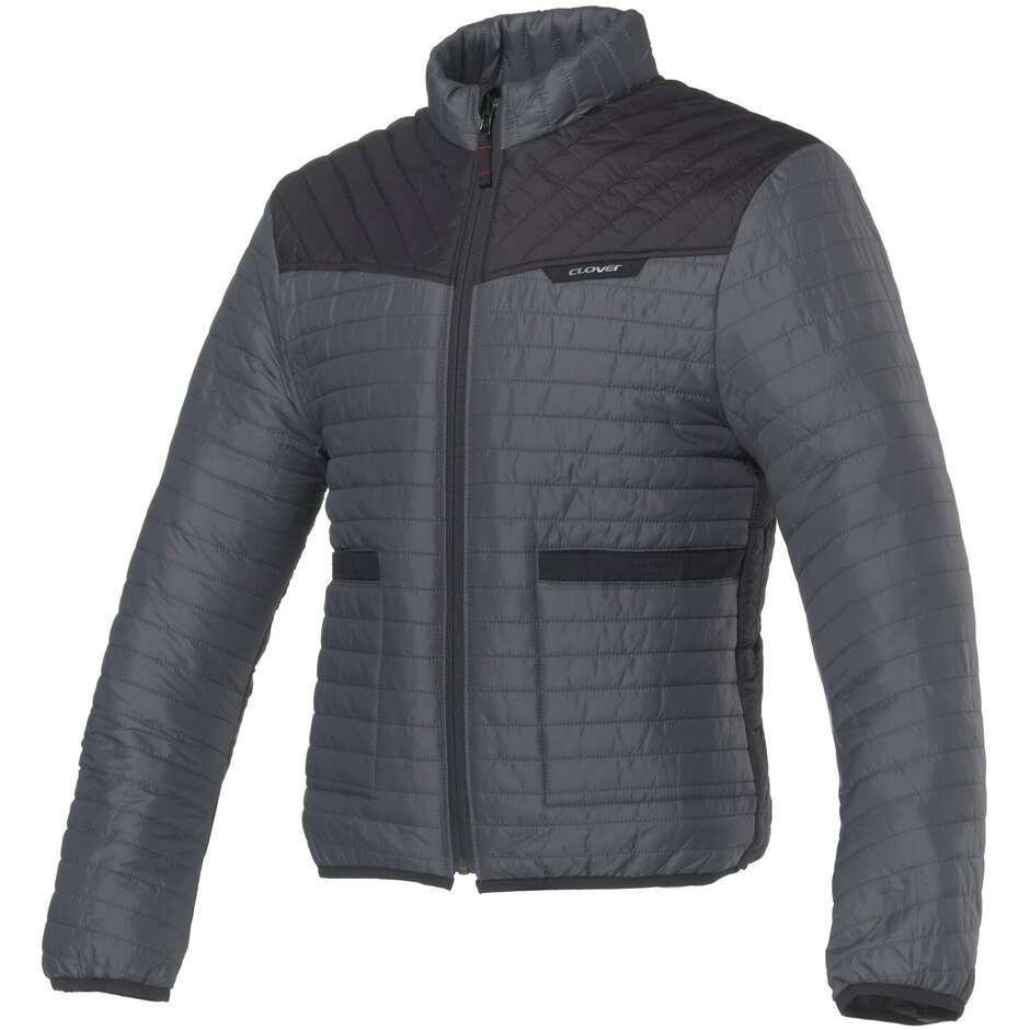 Clover GTS 5 WP Motorcycle Jacket Black Grey