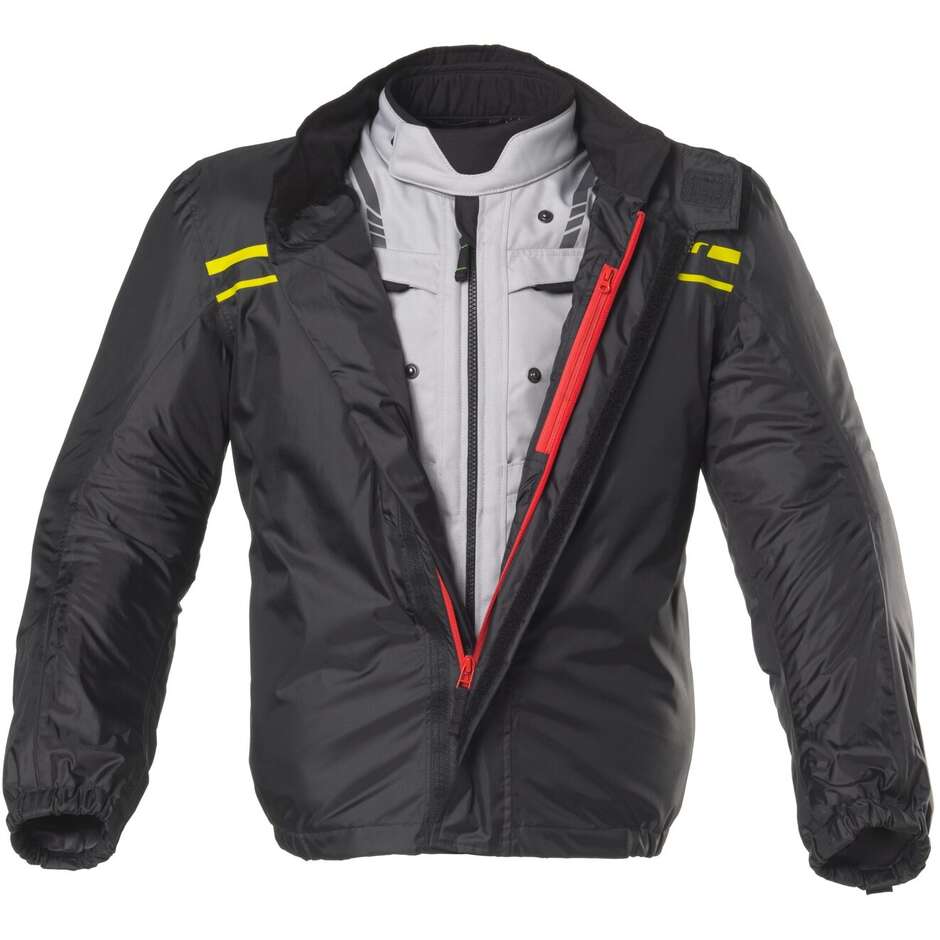 Clover HYPERBLADE WP Motorcycle Jacket Blue Grey Black