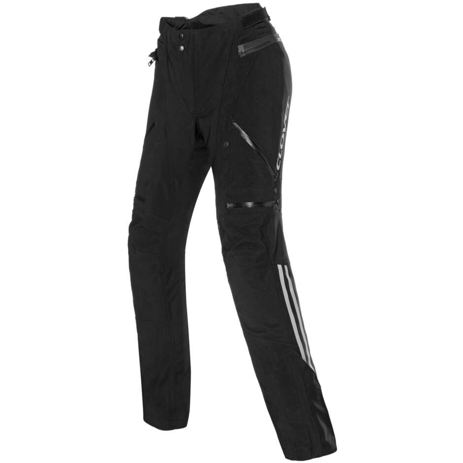 Clover LAMINATOR 2 LADY WP Women's Fabric Motorcycle Pants Black