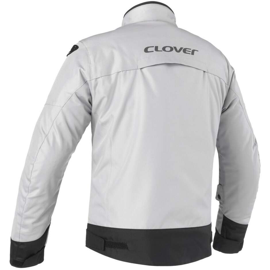 Clover LOOPING Motorcycle Jacket Black Grey