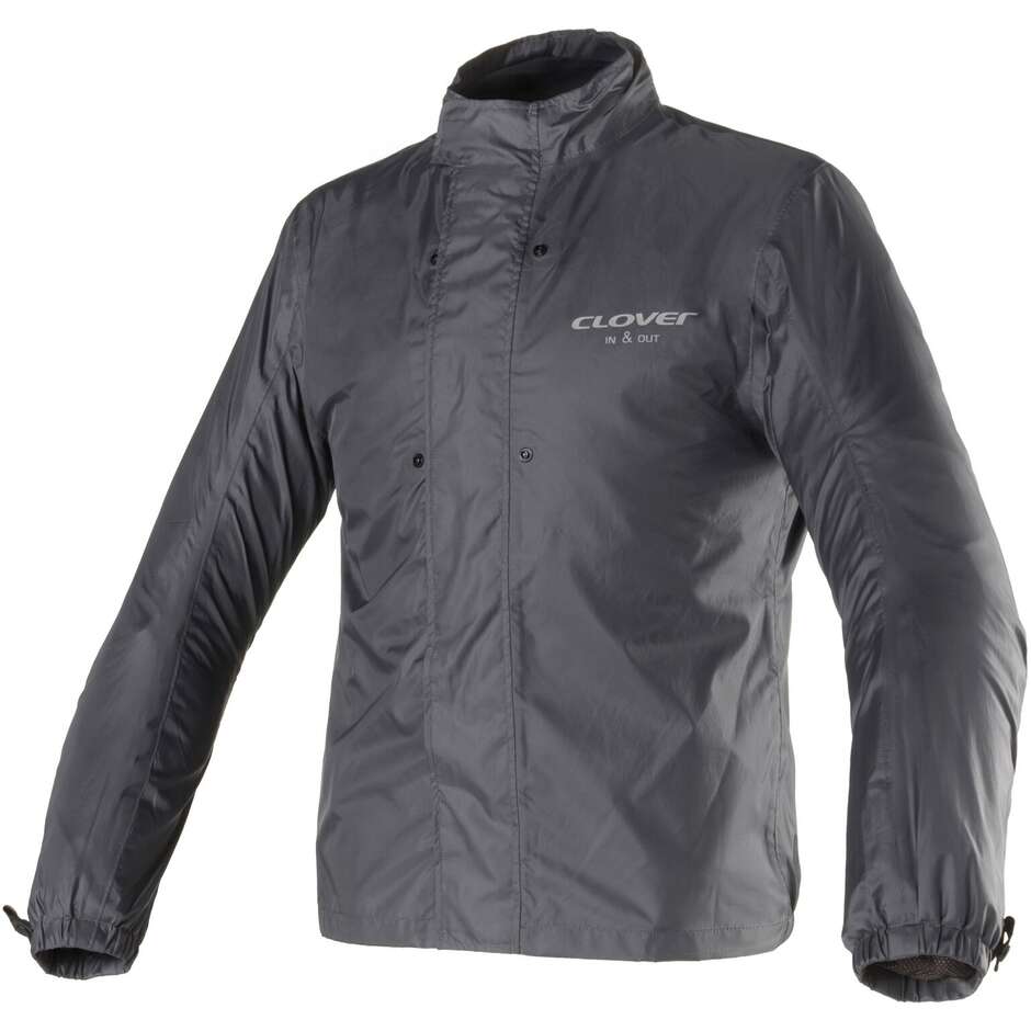 Clover NETSTYLE 3 WP Perforierte Motorradjacke Schwarz