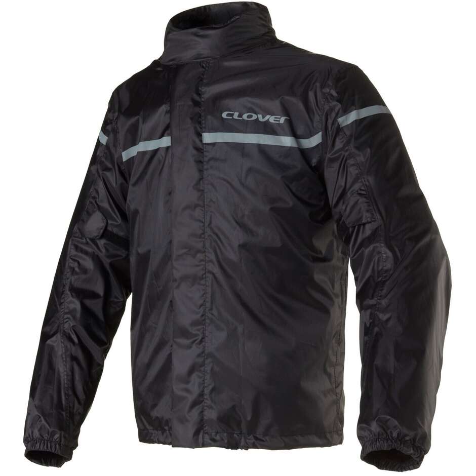 Clover RAINBLASTER WP Motorcycle Rain Jacket Black