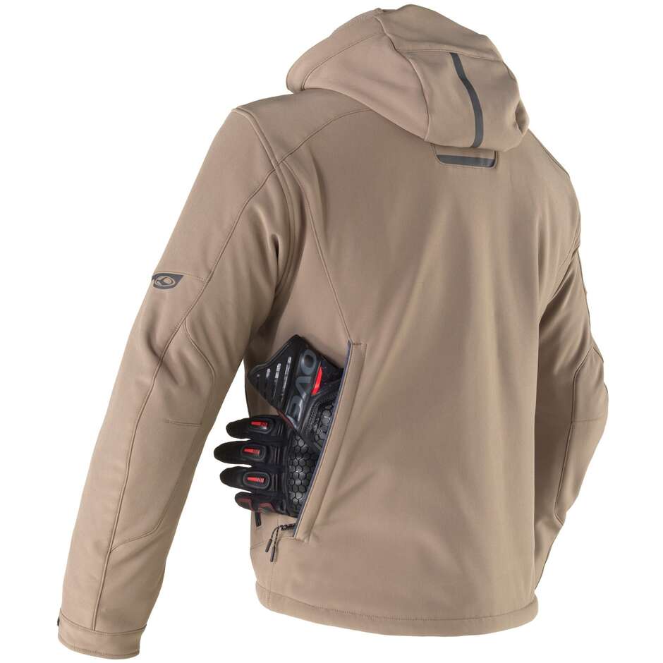 Clover RAMBLA WP Motorcycle Jacket Brown