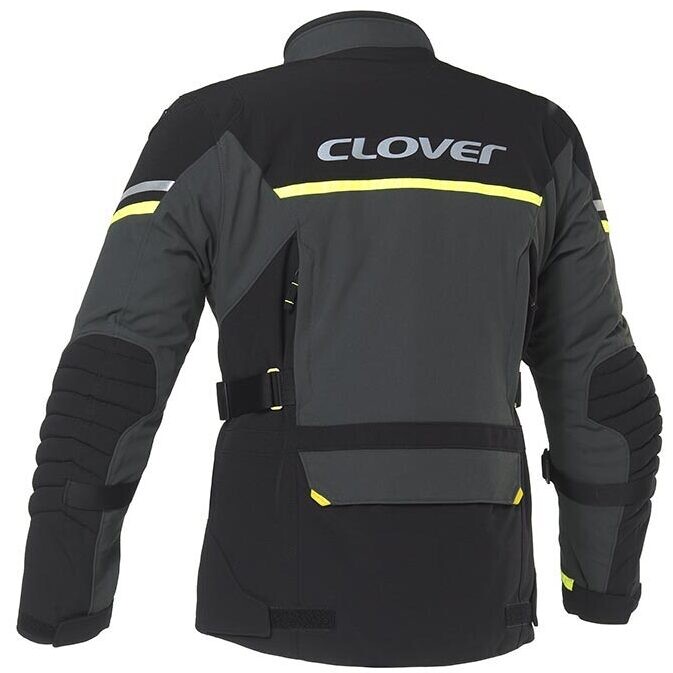 Clover SAVANA 4 WP LADY Women's Motorcycle Jacket Yellow Dark Grey