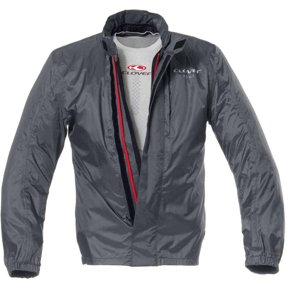 Clover SAVANA 4 WP Motorcycle Jacket Grey Yellow