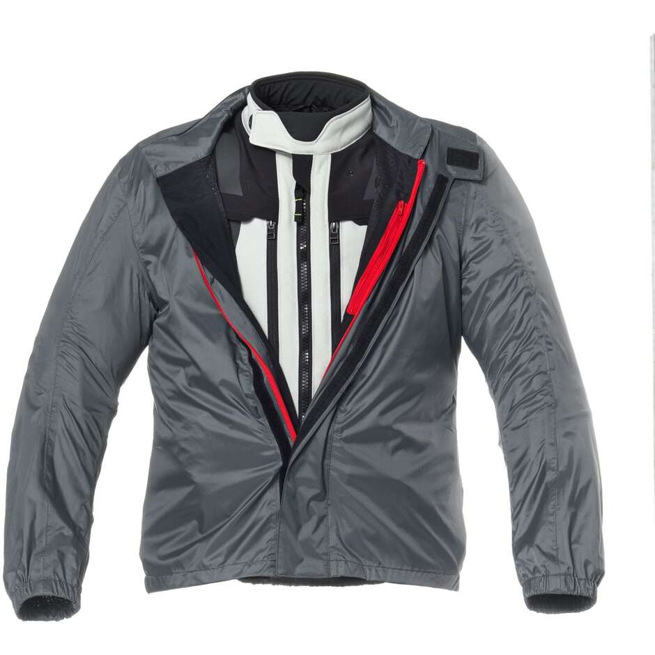 Clover SAVANA 4 WP Motorcycle Jacket Grey Yellow