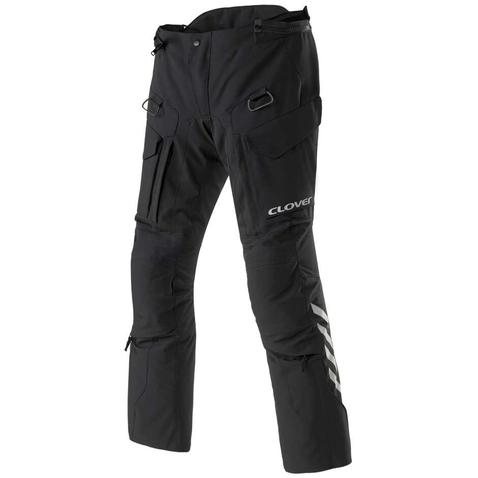 Clover SCOUT 4 WP Fabric Motorcycle Pants Black