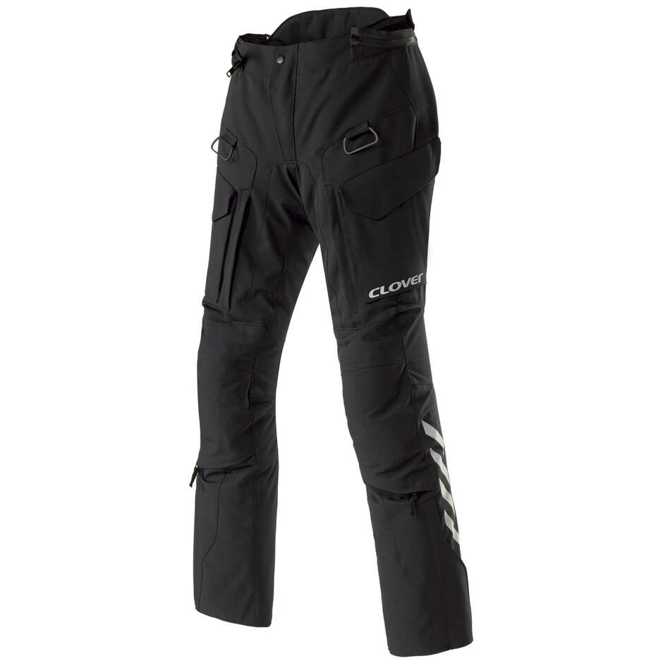 Clover SCOUT-4 WP LADY Women's Fabric Motorcycle Pants Black