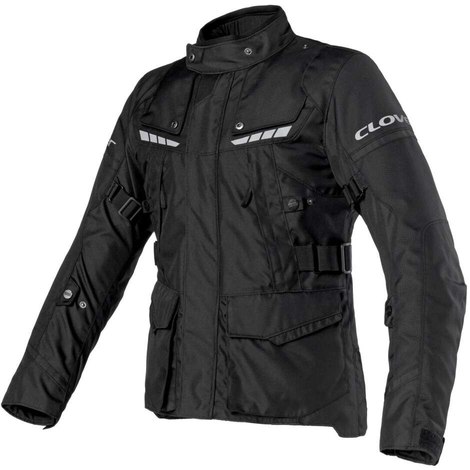 Clover SCOUT 4 WP Motorcycle Jacket Black