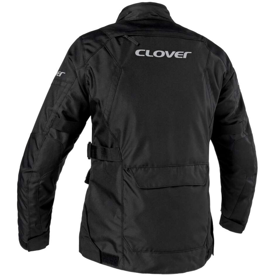 Clover SCOUT 4 WP Motorcycle Jacket Black
